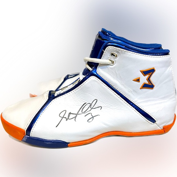 VTG SIGNED STARBURYs NEW YORK KNICKS AUTOGRAPHED 10.5 STEPHON MARBURY BASKETBALL - Picture 4 of 10